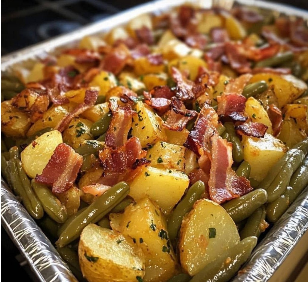 Country Ranch Green Beans and Potatoes with&nbsp;Bacon*