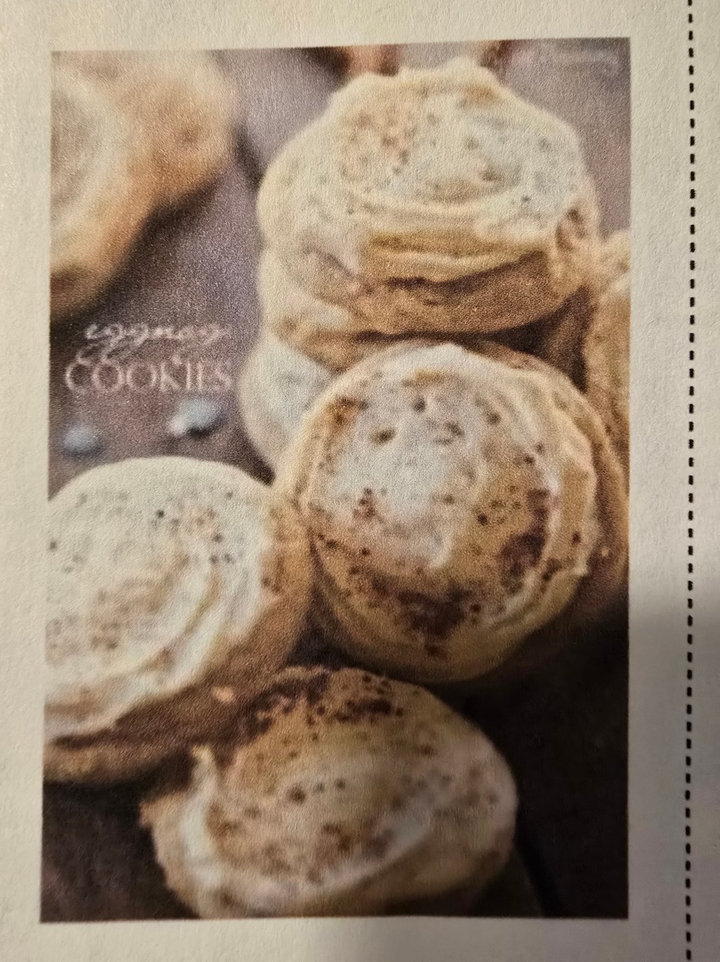 Soft Frosted Eggnog Cookies*