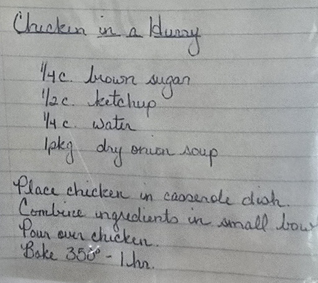Chicken in a&nbsp;Hurry
